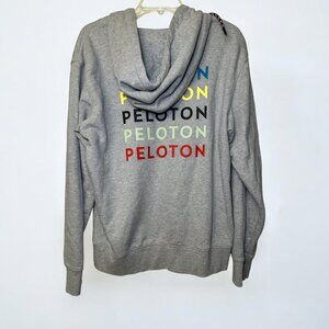 Women's Gray‎ Peloton Hoodie Sweatshirt Size Large